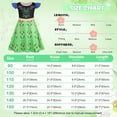 thumbnail image 2 of Benylion Princess Dress Up with accessories for Girls Birthday Party Outfits Halloween Costumes for Kids Cosplay Princess Costume for 5-6 years, 2 of 7