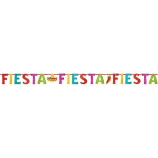 3 pack Mexican Banner - 66FT(22FT*3) Papel Picado Banners - 12 Color Panels  Large Mexican Banners - Fiesta Party Supplies - Cinco de Mayo Party Decor 