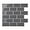 Dark Gray, variant on Peel and Stick Backsplash - Sheets of 10.95" x 9.70" - 3D Adhesive Peel and Stick Tile Backsplash for Kitchen, Bathroom, Wall Tile (Beige, Marble, Pack of 10)