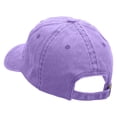 thumbnail image 3 of Mommy Embroidered Pigment Dyed Wash Caps - Purple OSFM, 3 of 5