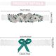thumbnail image 2 of 2Pcs Lace Bridal Garter Rhinestone Wedding Bridal Garter Set Rhinestone Garter, 2 of 5