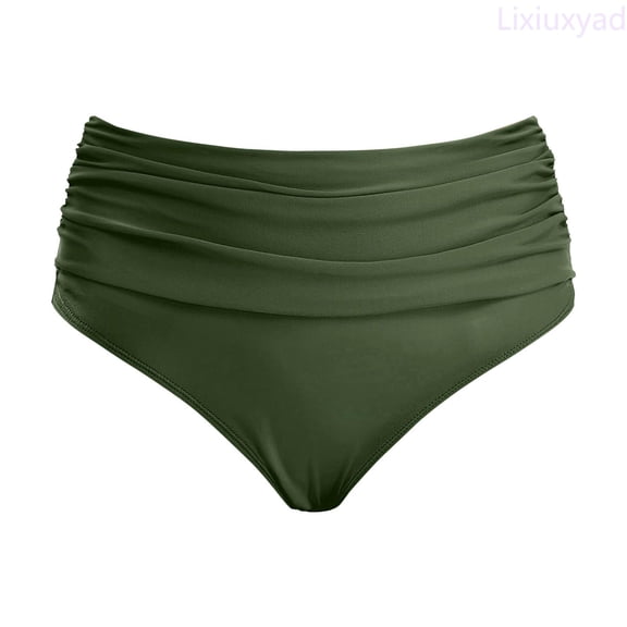 Lixiuxyad Girls Swim Bottoms High Waist Cute Swimming Shorts For Kids Girls,Swim Shorts for Beach Summer Sizes 3-4 Years Green