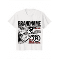 thumbnail image 1 of Camiseta Casual de algodon 100% Y2K, Cuello Redondo Comoda para Hombre con estampado Doble Cara, 180g, 1 of 6
