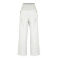 thumbnail image 3 of Summer Savings Clearance 2024! Mgmyaa Straight Leg Pant Women, Plus Size Womens Slacks, Loose Wide Leg Pants, High Waist Straight Pants, Palazzo Pants Casual Lounge Pant Trousers, 3 of 6