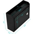 thumbnail image 4 of AdirOffice All Purpose Steel Mail Box Cabinet Wall Mountable Donation Drop Suggestion Box Black, 4 of 8