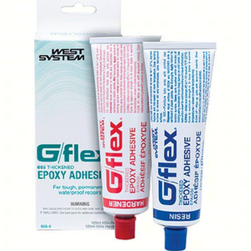 West System 6558 G/Flex Thickened Epoxy Adhesive, 8 Oz