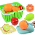 thumbnail image 1 of Juguetes De Cocina Para Niños, Divertido Cortar Frutas Y Verduras, Juego De Comida De Imitación Para Niños, Juego Educativo, Juego De Comida, Juguetes De Comida De Imitación Moyic FN006241-00, 1 of 6
