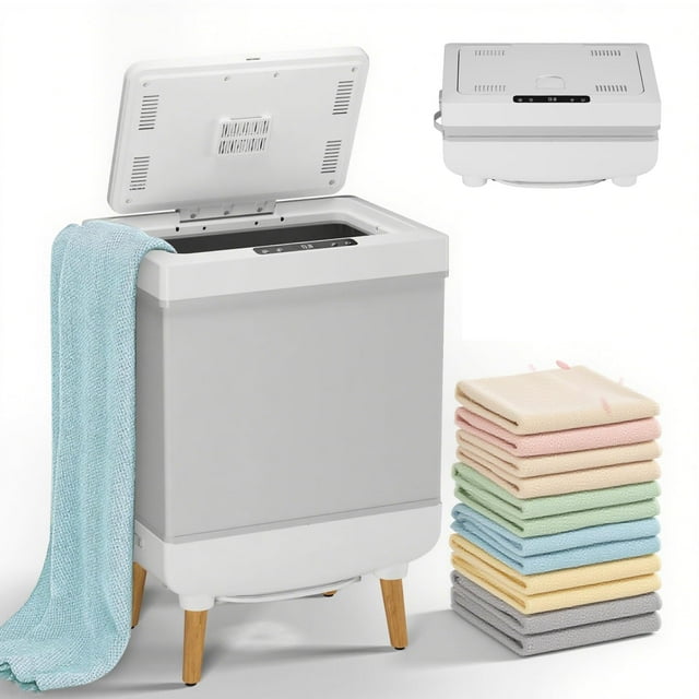 CazToi Portable 35L Towel Warmer & Dryer with Fast Heating Timer & Auto Shut-Off
