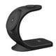 thumbnail image 2 of Tholdsy Soporte de inalámbrico Teléfono móvil Relojes inteligentes Auriculares Estación de carga de Puerto tipo C Cuna Hogar Teléfono y Comunicación Negro, 2 of 6