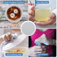 thumbnail image 3 of rotundity Rubber Jar Opener, 2PCS Jar Opener for Weak Hands, Rubber Jar Opener Gripper Pad for Seniors with Arthritis, Heat Insulation Kitchen Coasters grey, 3 of 5