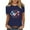 style02-Navy, variant on Gamivast Clothes 4th of July Independence Day Shirts Women’S Graphic Tee Cotton T-Shirt Casual Usa Flag Stripe Summer Tops Black S My Recent Placed
