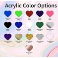 thumbnail image 2 of Personalized Wedding Cake Topper, Black Acrylic Circle Design, Custom Date and Names, Romantic Silhouette, 2 of 7