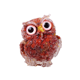 thumbnail image 3 of Mini figura de búho, regalo, recuerdo, colección decorativa, adorno, artesanía, estatua de búho rojo, 3 of 9