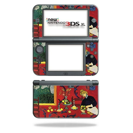 3 Ds Xl Red Skin For Nintendo New 3DS XL (2015) - Harmony In Red | Protective, Durable, and Unique Vinyl Decal wrap cover | Easy To Apply, Remove, and Change Styles ()