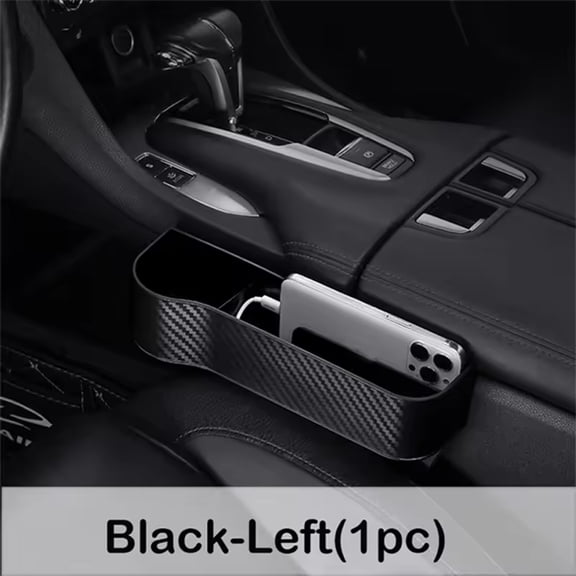 BOXIANG Car seat gap storage box, multi-functional car seat storage box, can store mobile phones, keys, and car utility accessories