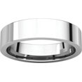 thumbnail image 4 of Platinum 5mm Flat Comfort Fit Band - Size 10.5, 4 of 9