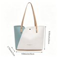 thumbnail image 2 of AOMRCOL Womens Tote Handbags Tote Bag Fashion Ladies Purse Shoulder Bags Tote Leather Bag Large Capacity for Work Shopping Travel Daily Use Fashion Accessory Gift for Her, 2 of 7