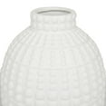 thumbnail image 4 of CosmoLiving by Cosmopolitan 16", 12"H White Ceramic Vase, Set of 2, 4 of 7