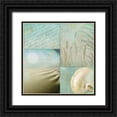 thumbnail image 1 of Sophie 6 20x20 Black Ornate Wood Framed with Double Matting Museum Art Print Titled - Beach Expressions II, 1 of 4