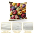 thumbnail image 4 of Spring Flowers Tulip Home Sweet Home Throw Pillow Covers, Cushion Case for Sofa Couch, 4 of 5