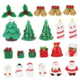 thumbnail image 5 of Supvox Christmas Resin Ornament Set Multi-Color Snowman Train for Garden Decor 23Pcs, 5 of 8