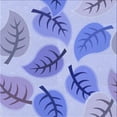 thumbnail image 1 of Ahgly Company Tapis d'Intérieur Lavable en Machine Carré Transitionnel Bleu Ange Bleu, 5 Pieds Carré, 1 of 7