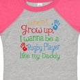 thumbnail image 4 of Inktastic Rugby Player Like Daddy Boys or Girls Baby Bodysuit, 4 of 5