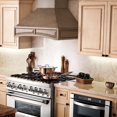 thumbnail image 6 of Zline Kitchen and Bath ZLINE 36 in. Wooden Wall Mount Range Hood in Grey - Includes 1200 CFM Motor, 6 of 7