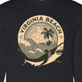 thumbnail image 4 of Inktastic Virginia Beach Va Vacation Long Sleeve T-Shirt, 4 of 5