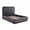 Dark Grey, variant on TOV Furniture Briella Velvet Upholstered Platform Bed