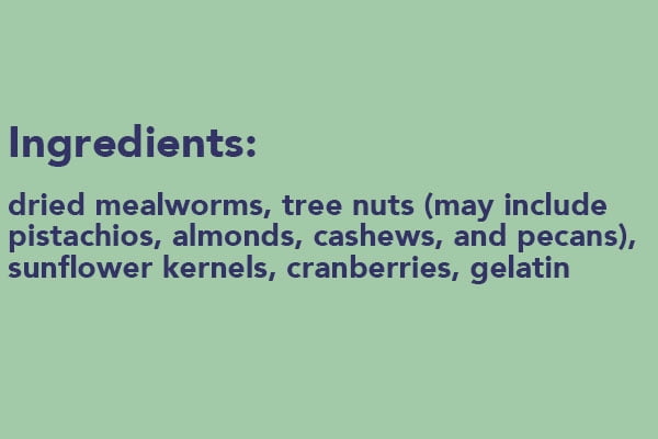Pine Tree Farms Mealworm Banquet Seed Log, 1.75 lbs., 12 Pk.