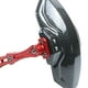 thumbnail image 5 of Guardabarros extensor duradero de aleación universal para rueda trasera de motocicleta con rotación de  degree rojo, 5 of 9