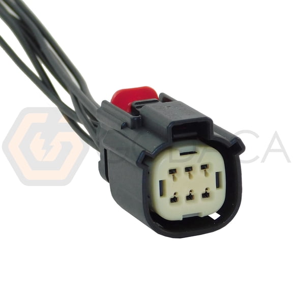 1x Connector 6-way for Engine Colling Fan WPT-971