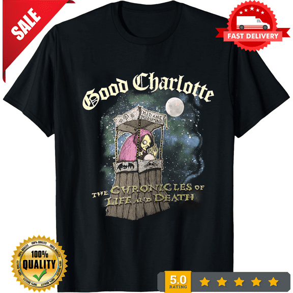 Classic Good Charlotte Band In Concert Shirt Short Sleeve Black Unisex S-5XL NE2242, LIMITED EDITION-TH67049