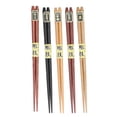 thumbnail image 4 of Chopsticks, 5 Different Colors Natural Wood Antislip Design Chopsticks Reusable Recyclable  For Birthday Party For Wedding Pointed Chopsticks, 4 of 8