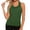 Green, variant on Tshirts Shirts for Women Yoga Top Backless Breathable Ice Silk Workout Athletic Tank Tops for Women Brick Red XL