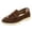 Coffee, variant on HEWUQI Loafers for Women Suede Cushioned Slip on Closed Toe Work Flat Shoes Comfortable Vintage Work Daily Casual Dress Moccasins Hot Pink Size 9.5