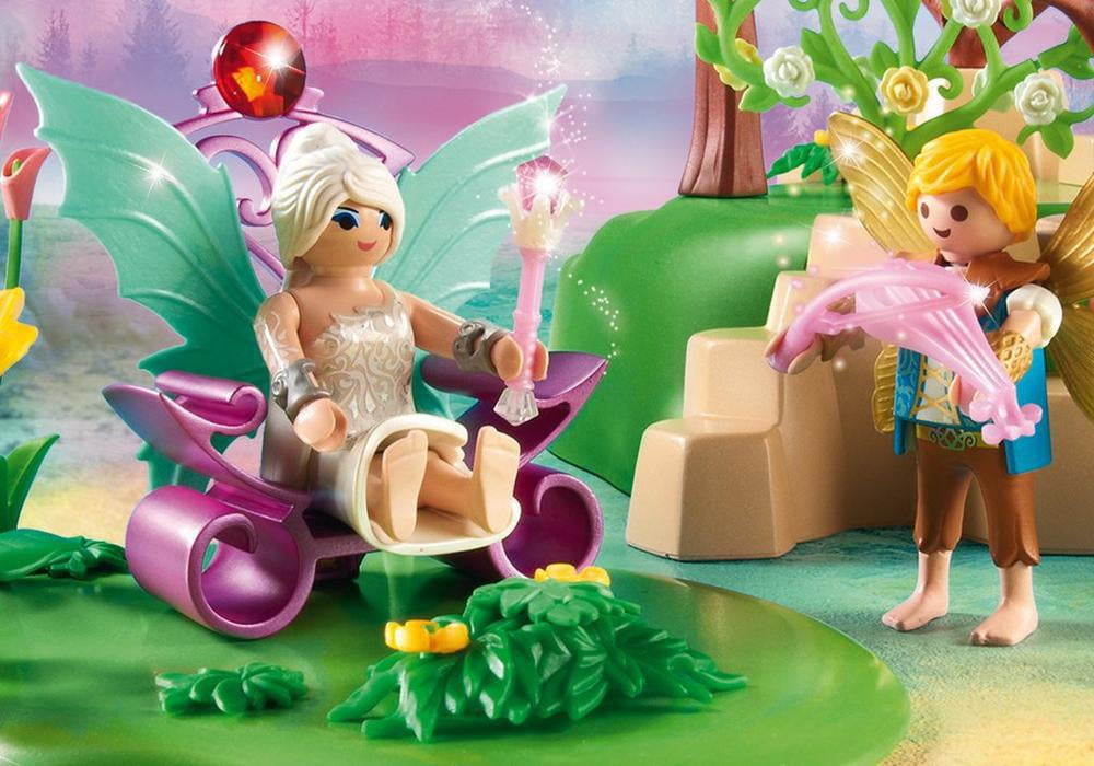 playmobil magical fairy forest playset