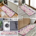 thumbnail image 6 of Pioneer Flower Floral Print Pattern Kitchen Rug Mat,Kitchen Runner Rugs Non Skid Washable,Decorative Kitchen Floor Mats for Kitchen,Sink,Laundry,17"x47.2", 6 of 7