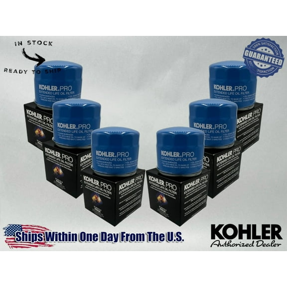 Kohler Genuine OEM Extended Life 300 Hour Oil Filter 25 050 53-S 6 Pack