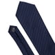thumbnail image 5 of Corbata Barry.Wang Azul Marino de Seda para Hombre con Pañuelo y Gemelos, 5 of 7