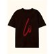 thumbnail image 2 of Camiseta de algodón puro con estampado frontal de pareja, camiseta LOVE, camiseta informal de verano, ropa de calle para novios y novias, para adultos, hombres, mujeres, adolescentes, jóvenes, camiset, 2 of 5