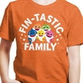 thumbnail image 3 of Baby Shark - Fintastic Family - Toddler And Youth Short Sleeve Graphic T-Shirt, 3 of 6
