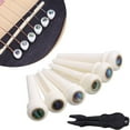 thumbnail image 1 of Guitar Repair Tools, Dot Pattern Texture Exquisite Stringed Instrument Accessories Guitar Bridge Pin Easy Remove  For Music Lovers For Guitar Players, 1 of 8