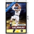 thumbnail image 3 of NBA Denver Nuggets - Jamal Murray 19 Wall Poster, 22.375" x 34", Framed, 3 of 3