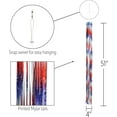 thumbnail image 4 of In the Breeze 9066 — Patriotic 51" Mylar Windsock — Colorful, Sparkling Red, White & Blue Decor for Yards, Gardens, 4 of 6