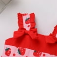 thumbnail image 6 of IWEMEK Little Girls Dress Strawberry Cute Mesh Tutu Sleeveless Bowknot Fairy Dresses Polka Dot Princess Sundress 2025, 6 of 10