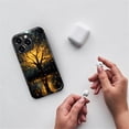 thumbnail image 5 of Case for iPhone 14 Pro, Hybrid Shockproof Protective Anti-Scratch Phone Case, Dual-Layer Drop Protection, Tree of Life, 5 of 7