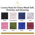thumbnail image 6 of LitLook Crushed Velvet Fabric by the Yard - 58/60" Soft Velvet Fabric for Dresses, Costumes & Décor - 96% Polyester 4% Spandex - Cut by the Yard - French Mauve, 6 of 6