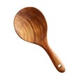 thumbnail image 4 of Billuyoard Espátula de madera, cuchara, colador, juego de utensilios de cocina, suministros de cocina, herramientas de cocina, pala antiadherente Cocina y Comedor Cuchara de arroz, 4 of 6